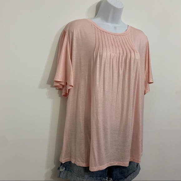 Pink blush top by Nanette Lenore is NWT. Xlarge - Picture 6 of 15